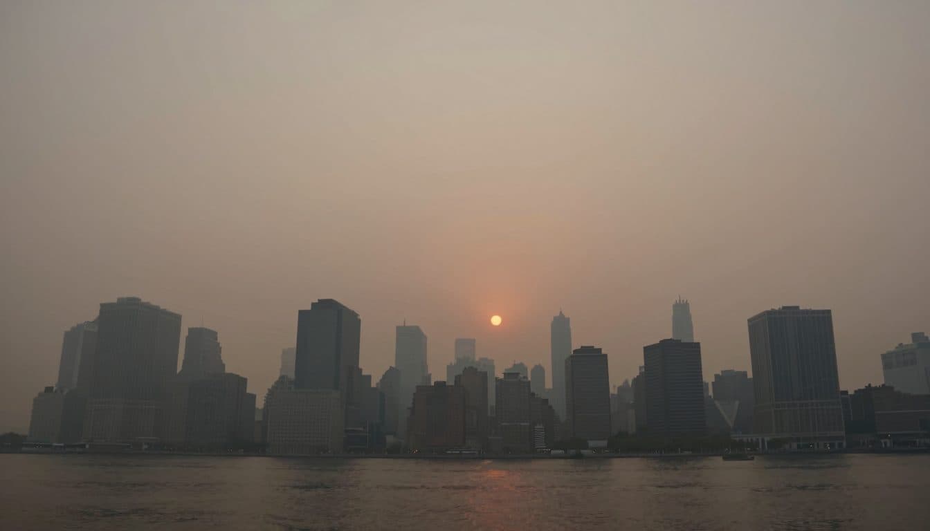 Rauch von Waldbränden und Hitzewelle: New York im Ausnahmezustand vor WM-Finale