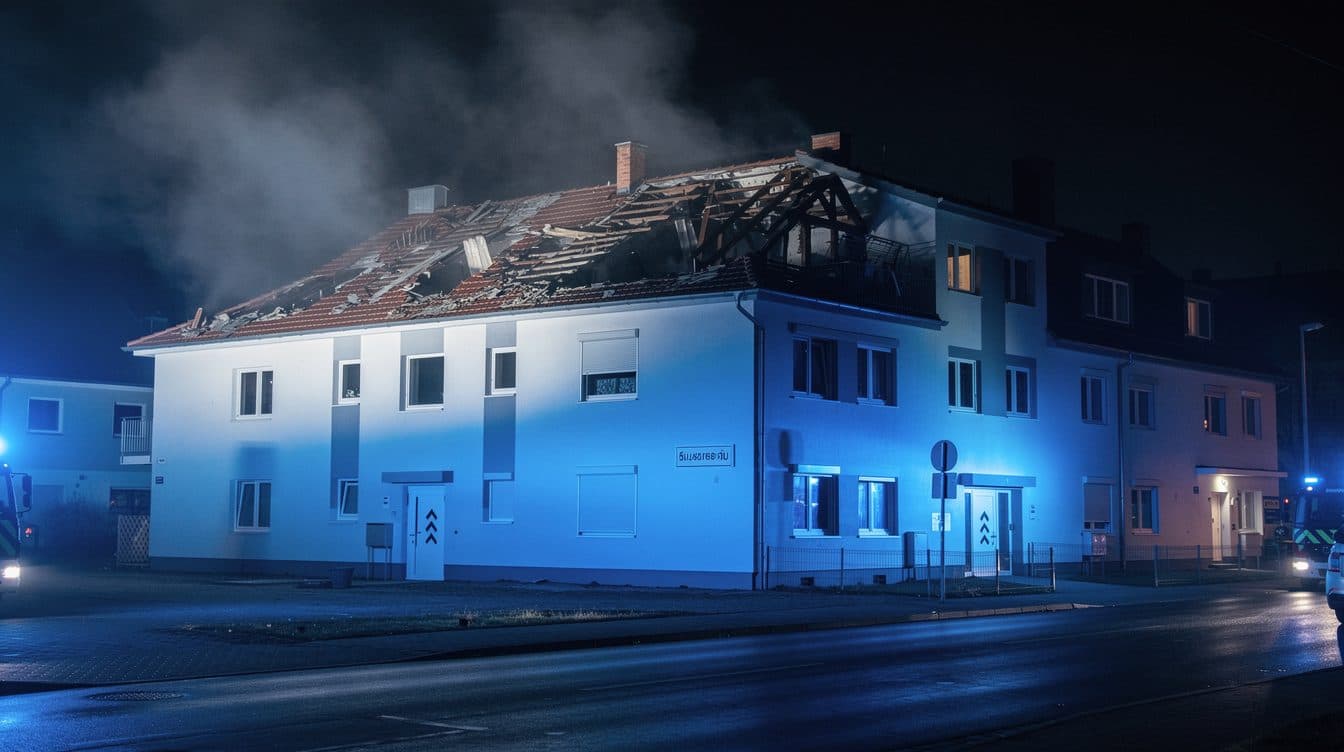 Russischer Drohne trifft Wohngebäude in Rumänien