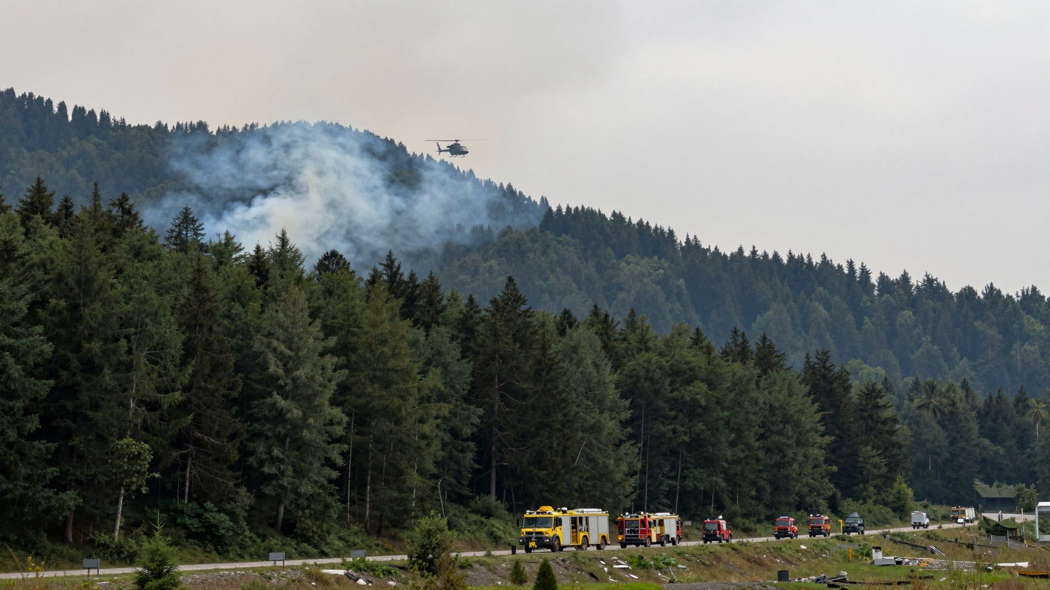 Waldbrand Virgen Osttirol: Großeinsatz mit 170 Kräften