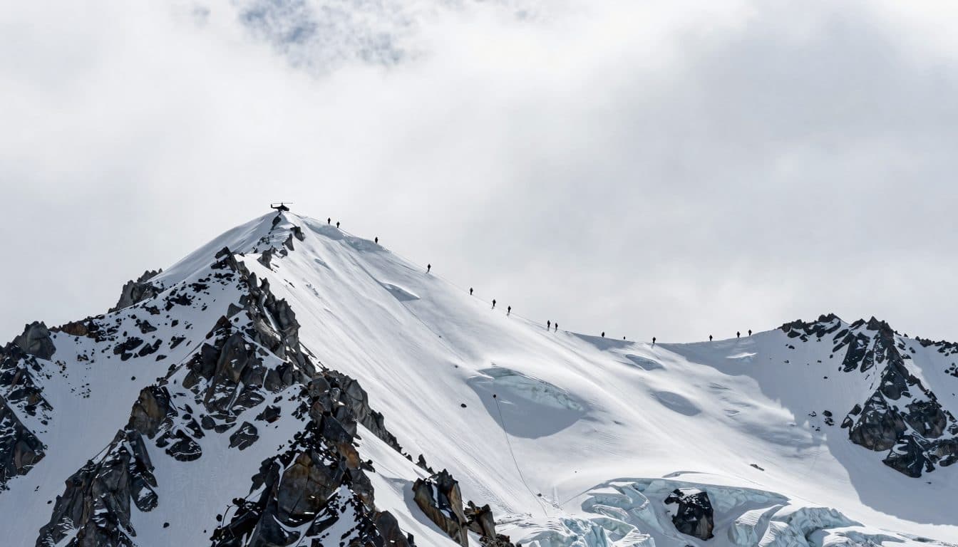 63-Jähriger stürzt bei geführter Tour auf die Wildspitze in den Ötztaler Alpen in den Tod