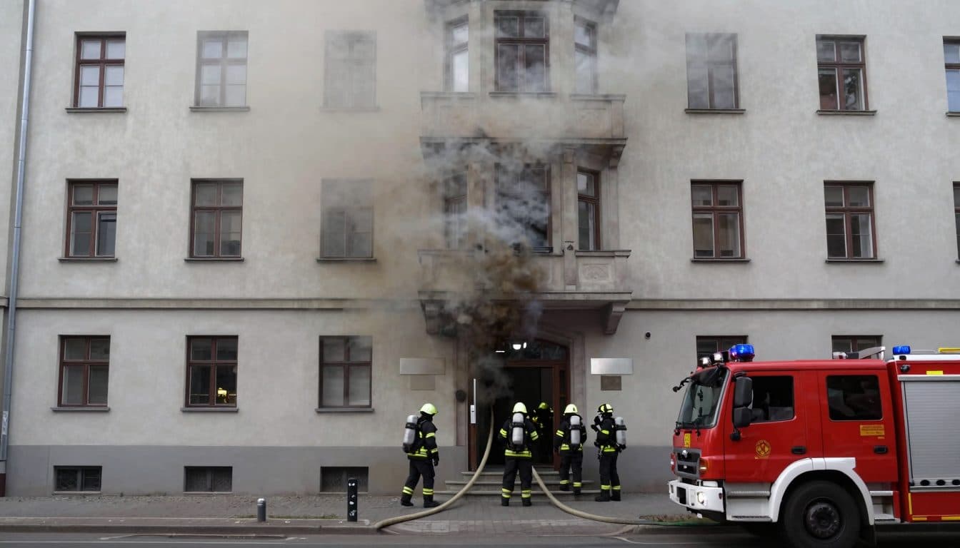 E-Scooter-Akku in Wiener Stiege in Brand geraten – Bewohner über Fenster gerettet