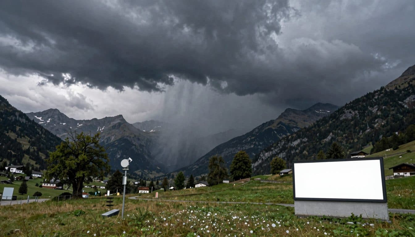 Gewitterwarnung für Kärnten und Osttirol: Lokal Starkregen, Hagel und Sturmböen erwartet