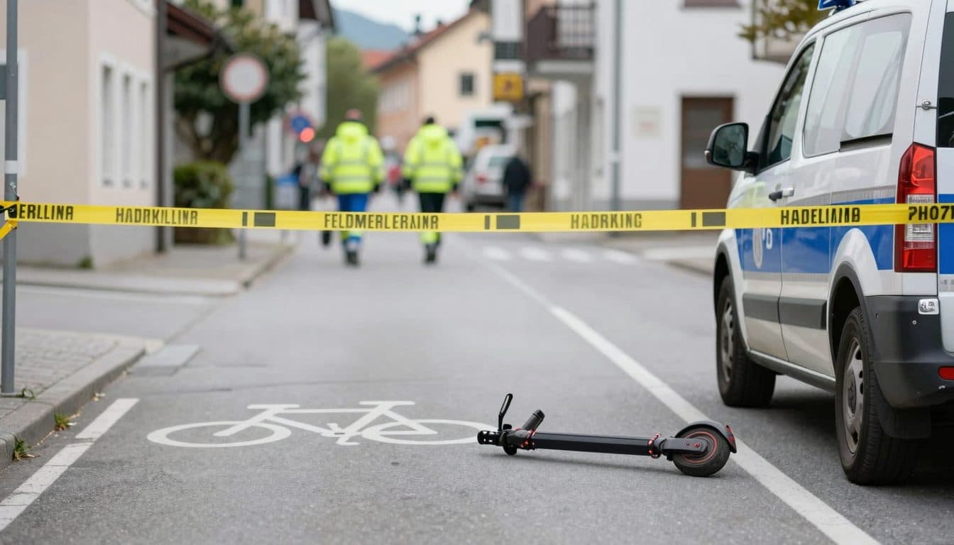 Vermummter E-Scooter-Lenker fährt Polizisten in Feldkirch nieder – Teenager und Beamter im Spital