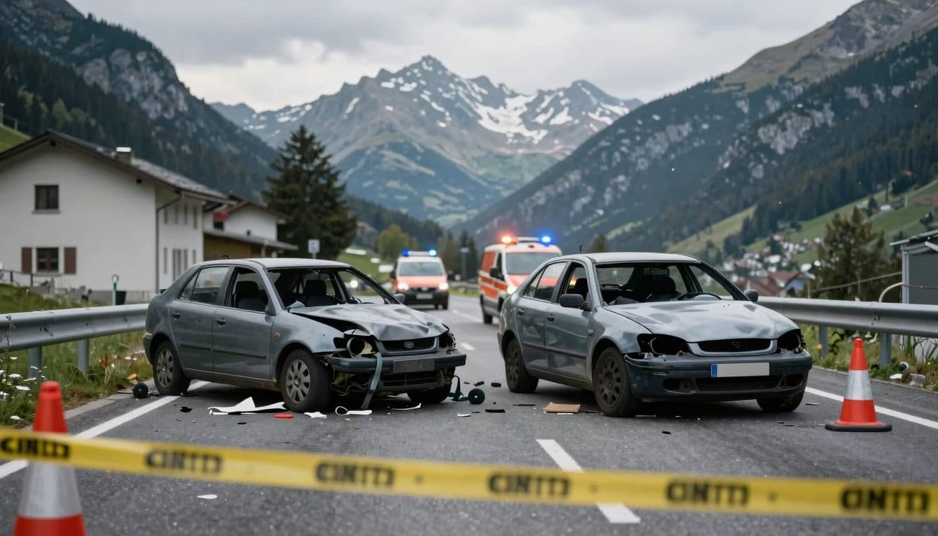 Schwerer Frontalcrash auf der Pass-Thurn-Straße in Tirol – mehrere Kinder verletzt, langer Stau in den Tälern