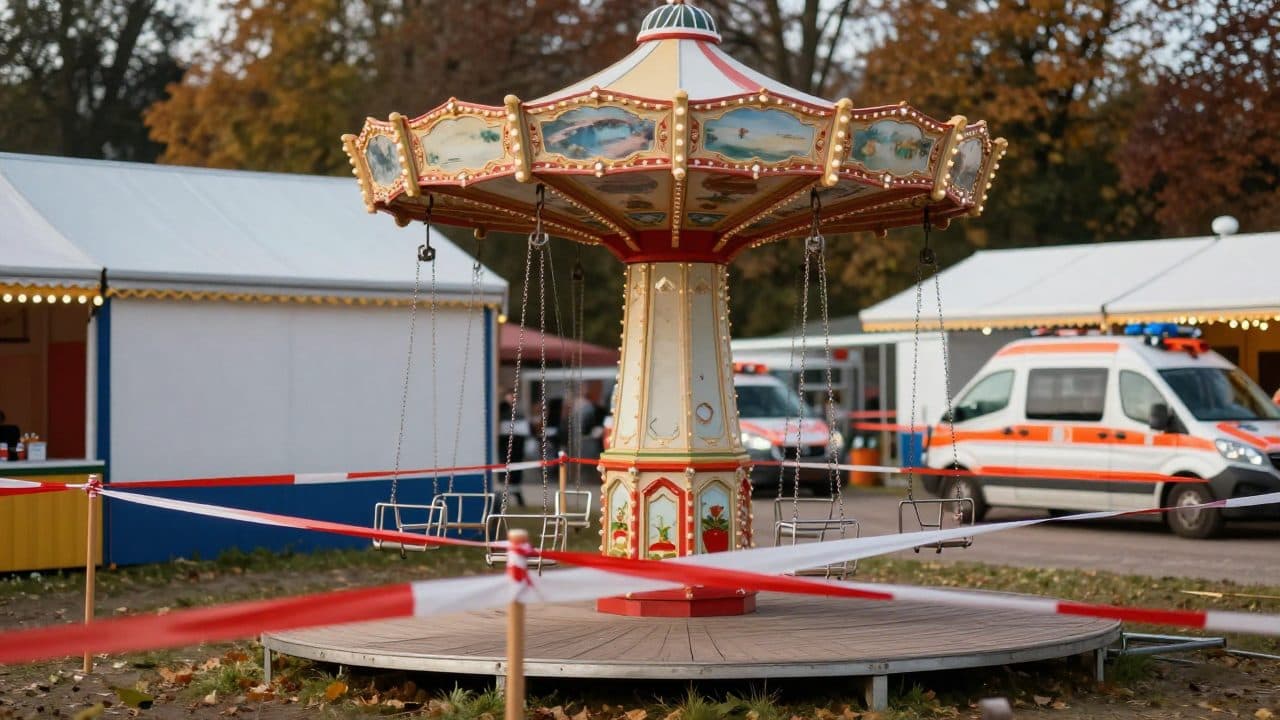 Mitarbeiter an Wiesn-Schiffsschaukel reanimiert: Polizei sieht keine Gefahr für Fahrgäste