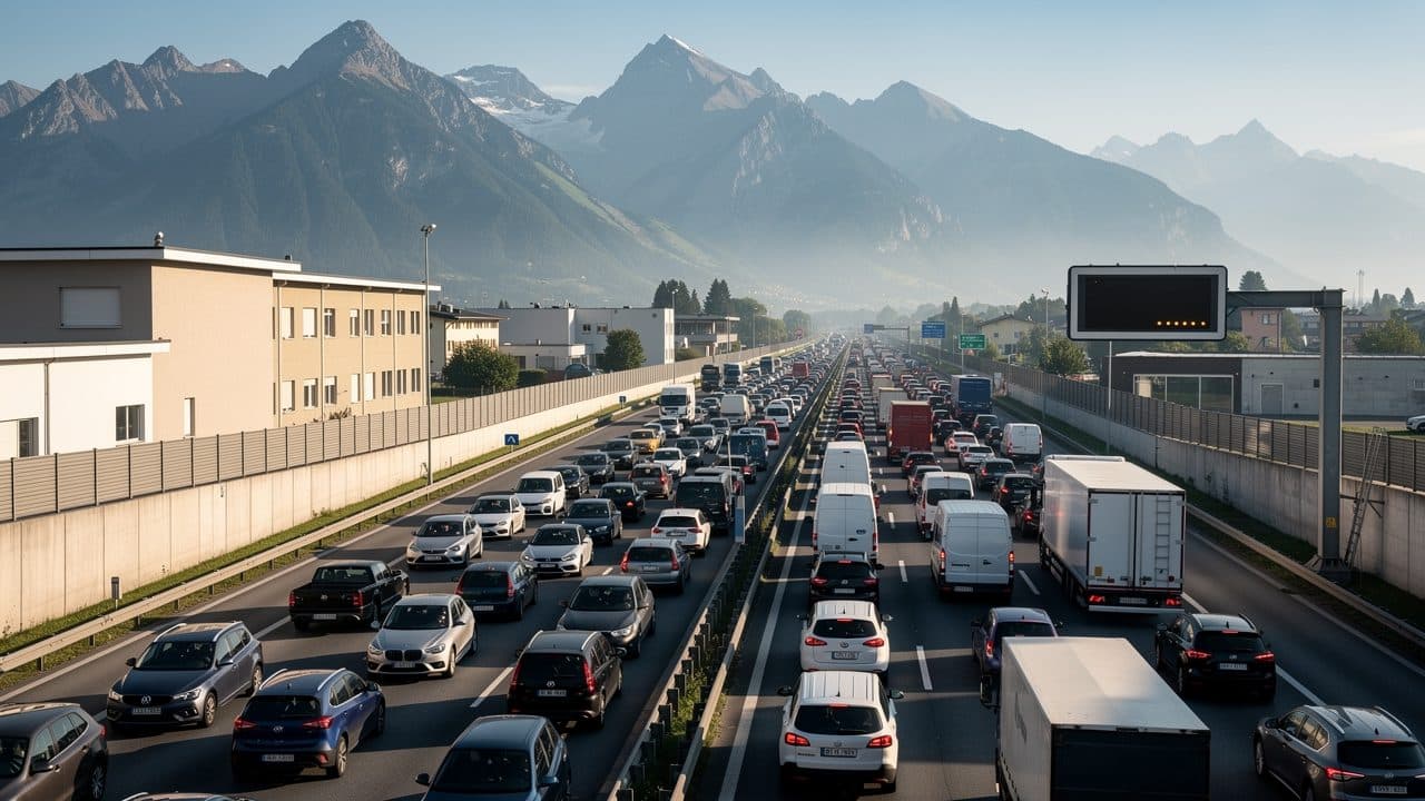 Vor ganztägiger Sperrung: ADAC meldet erste Staus auf der Brennerautobahn Richtung Süden