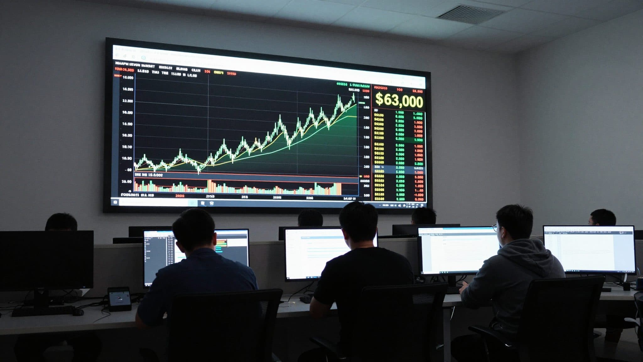 Bitcoin steigt wieder über 63.000 Dollar: Kryptomarkt holt Juniverluste auf