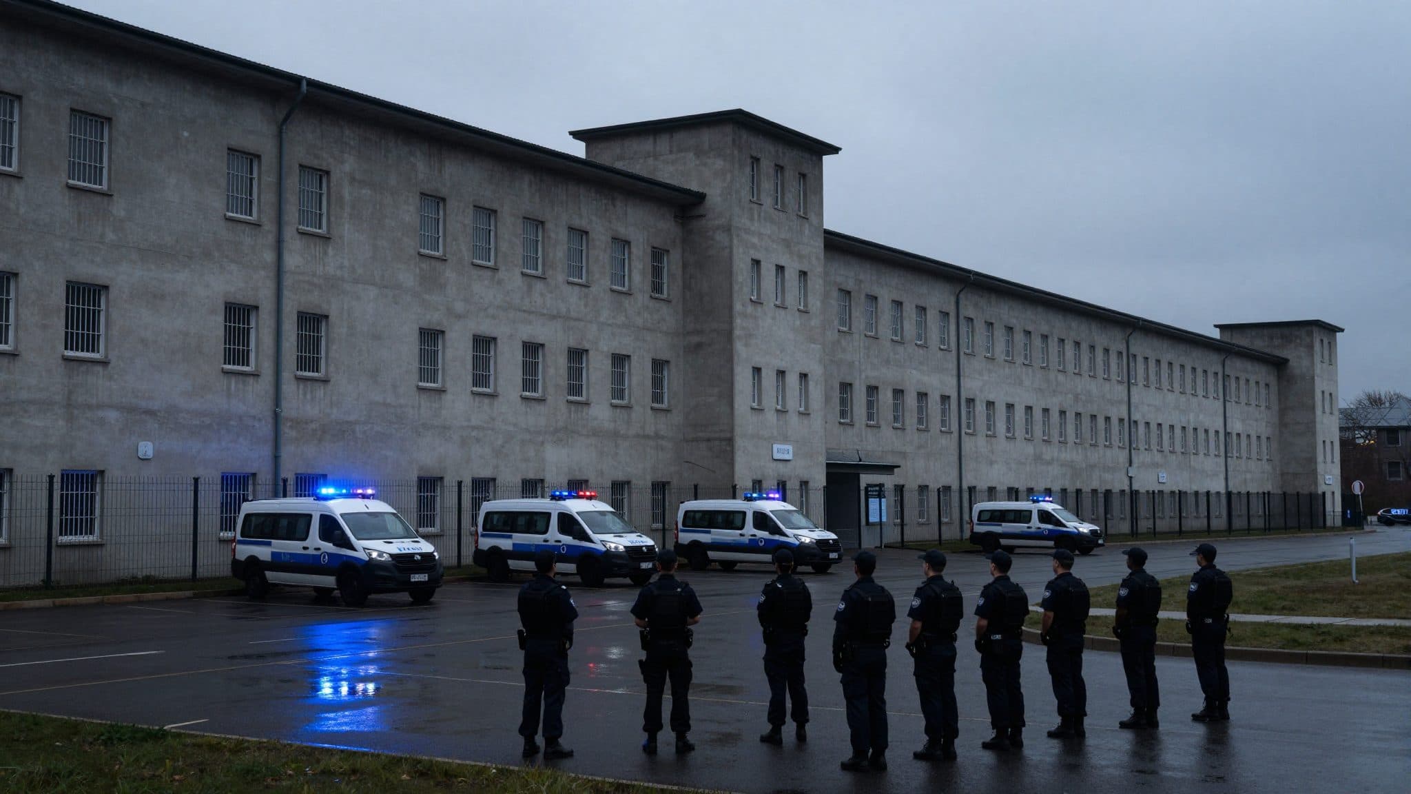 Großeinsatz in JVA Siegburg nach Hinweisen auf geplanten Aufstand