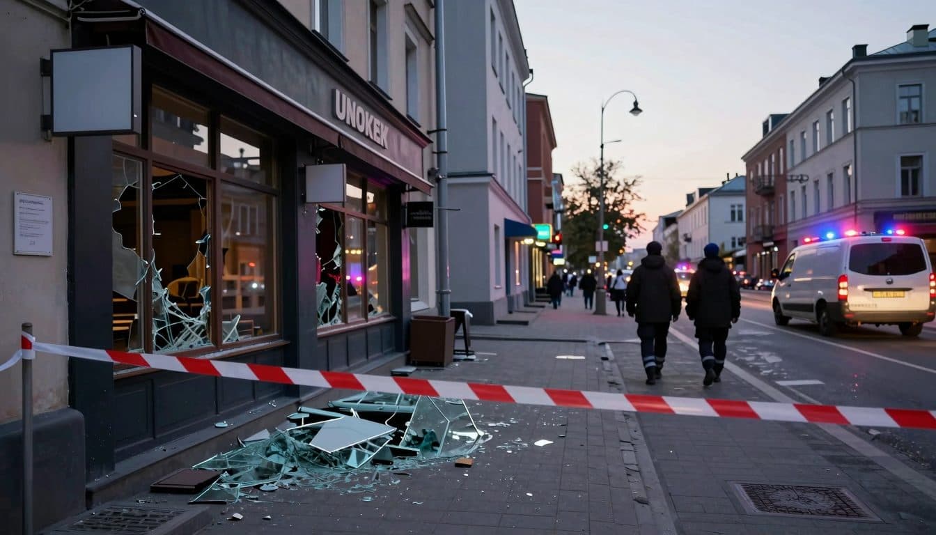 Mindestens drei Tote bei Explosion vor Café in Moskau