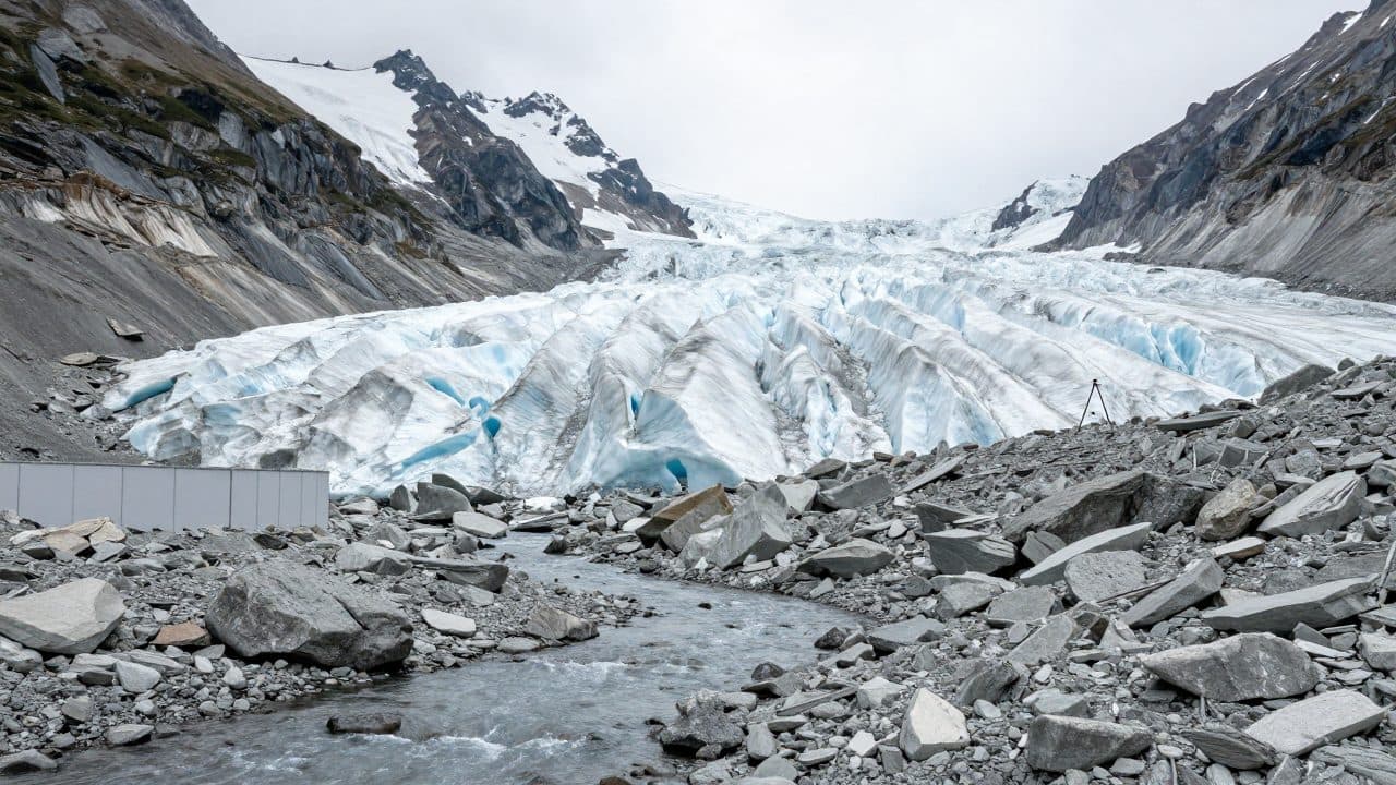 Schweizer Gletscher verlieren binnen eines Jahres erneut massiv an Volumen