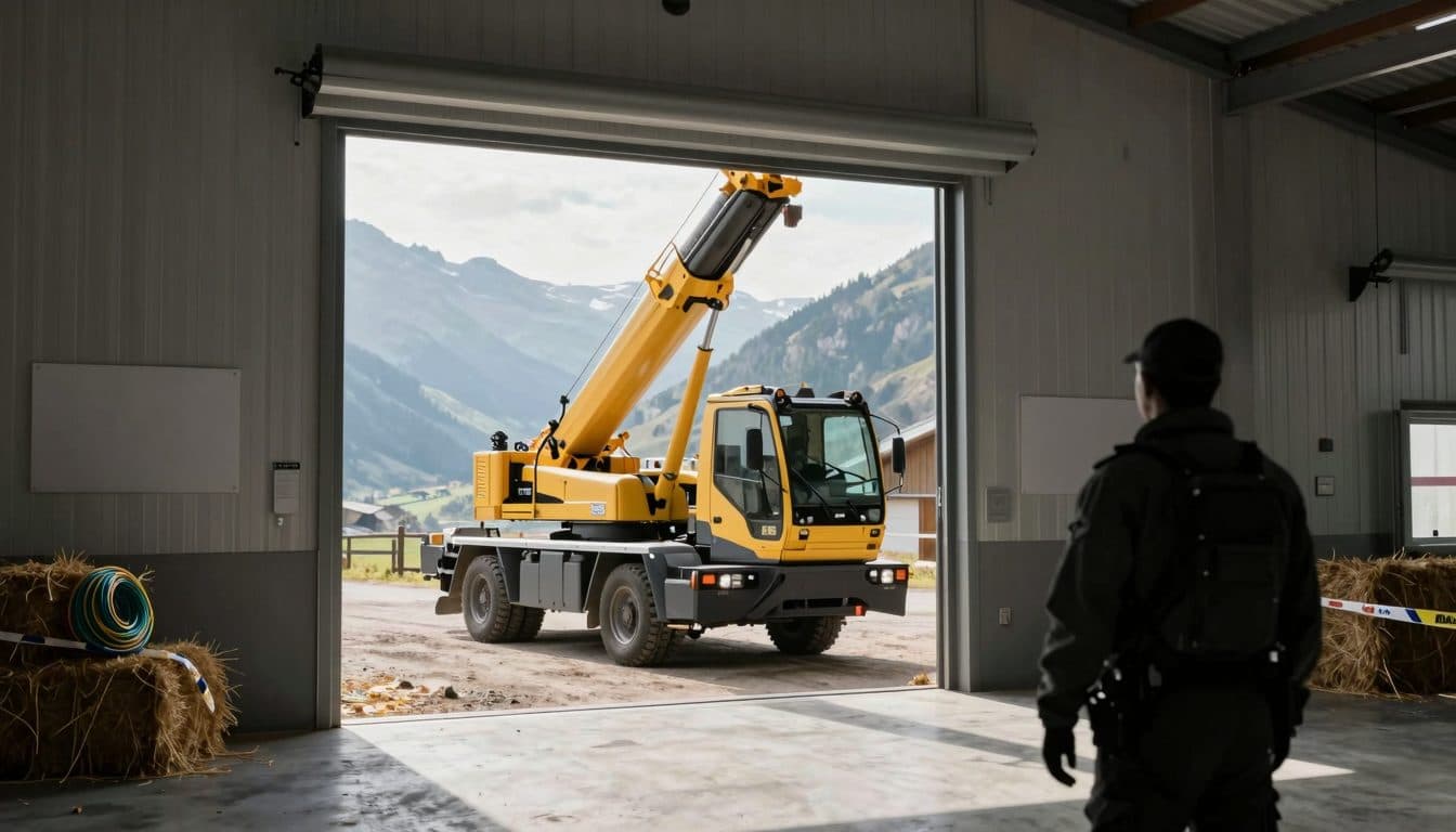 Arbeitsunfall im Pitztal: 37-Jähriger stürzt aus Kran-Führerhaus acht Meter in die Tiefe