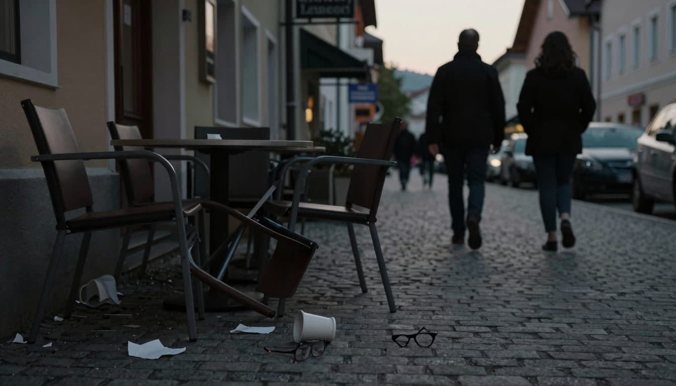 Mit Sprung gerettet: Lenker fuhr in Oberösterreich auf Lokalgäste zu