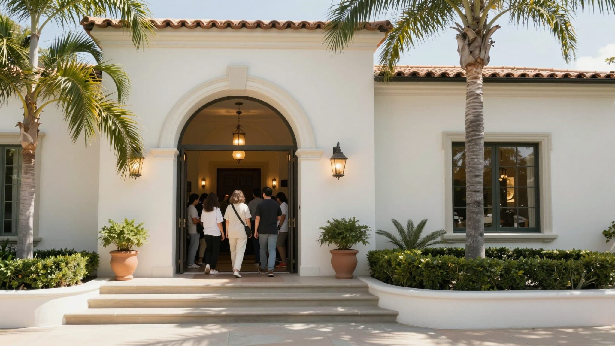 Villa Aurora in Los Angeles öffnet nach den Bränden wieder ihre Türen