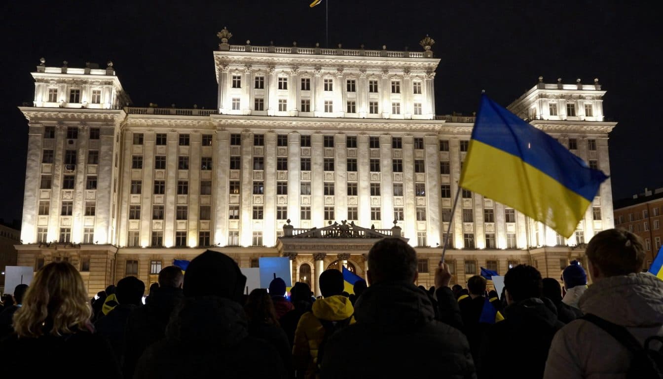 Anhaltende Proteste in der Ukraine nach Entlassung von Digitalminister Fedorow
