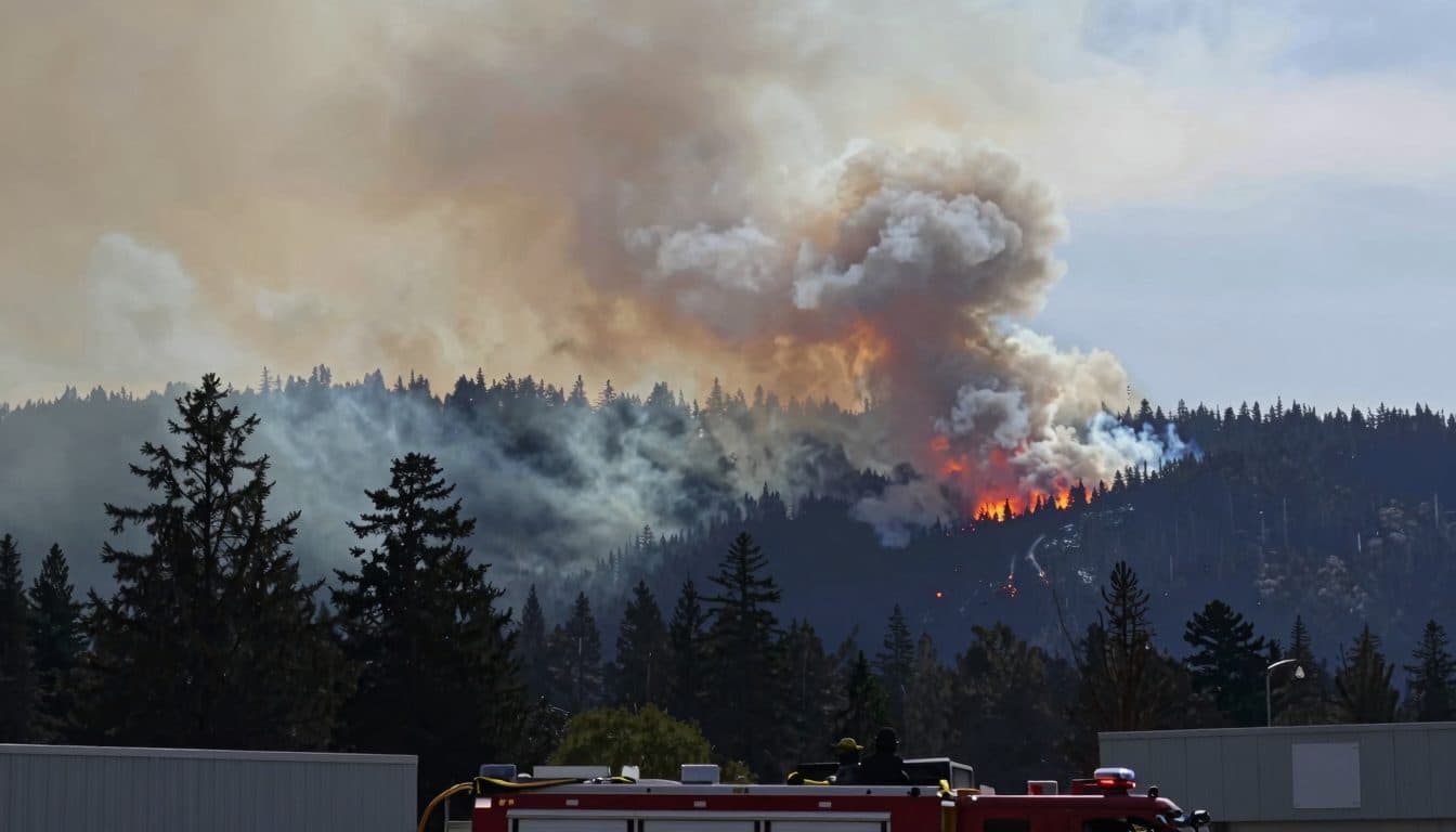 Erster Todesfall bei Waldbränden in der kanadischen Provinz British Columbia