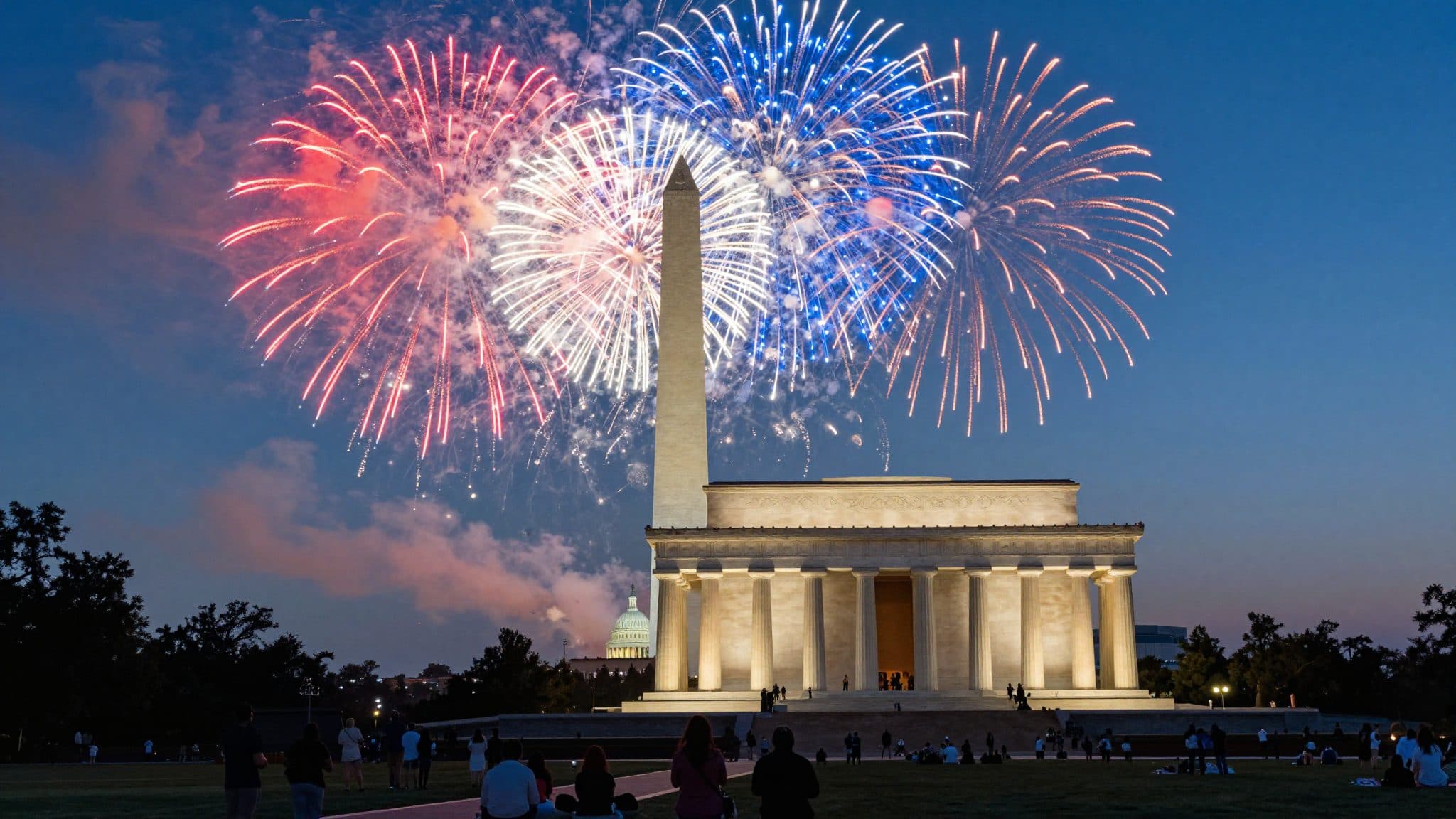 USA feiern 250 Jahre Unabhängigkeit mit Großparade, Flugshow und Rekordfeuerwerk