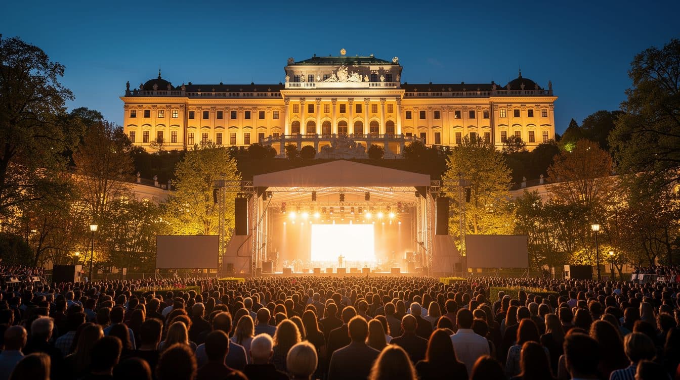 Wiener Philharmoniker feiern Viottis Schönbrunn-Premiere mit Bryn Terfel und 50.000 Besuchern
