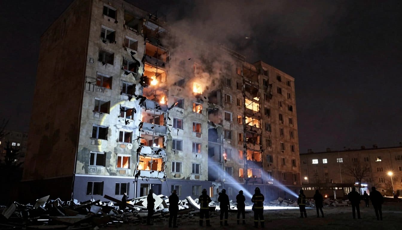 Russland fliegt massivste Angriffswelle seit Kriegsbeginn – mindestens 13 Tote in Kiew