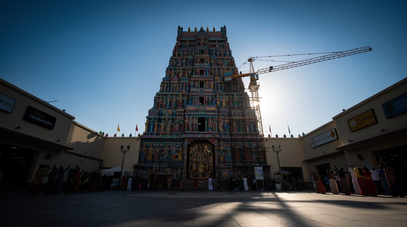 Größter Hindu-Tempel Europas in Berlin-Neukölln feierlich geweiht