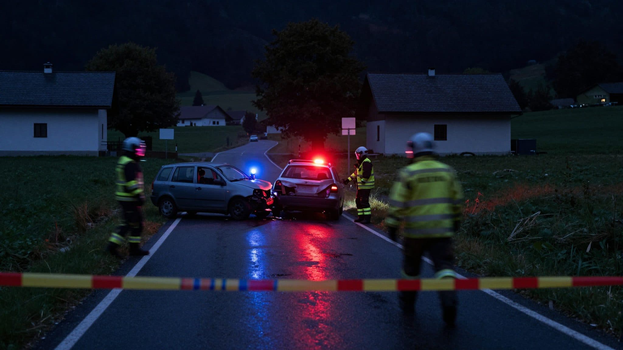 Alkolenker ohne Führerschein kracht auf L406 frontal in entgegenkommendes Auto – zwei Schwerverletzte