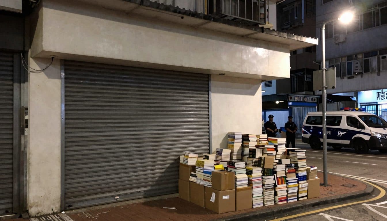 Hongkong: Polizei nimmt bei erneuten Buchläden-Razzien fünf Personen fest
