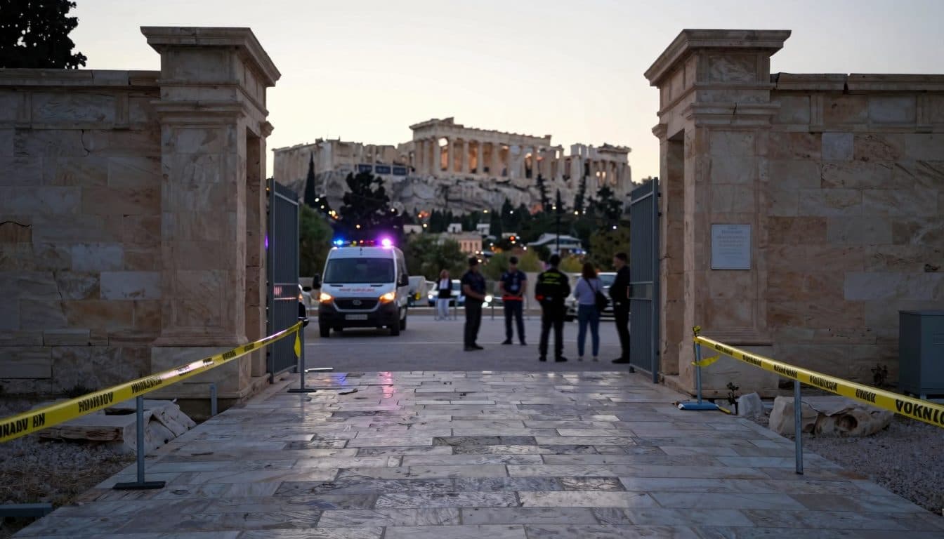 Messerangriff nahe der Akropolis in Athen: US-Touristenpaar verletzt