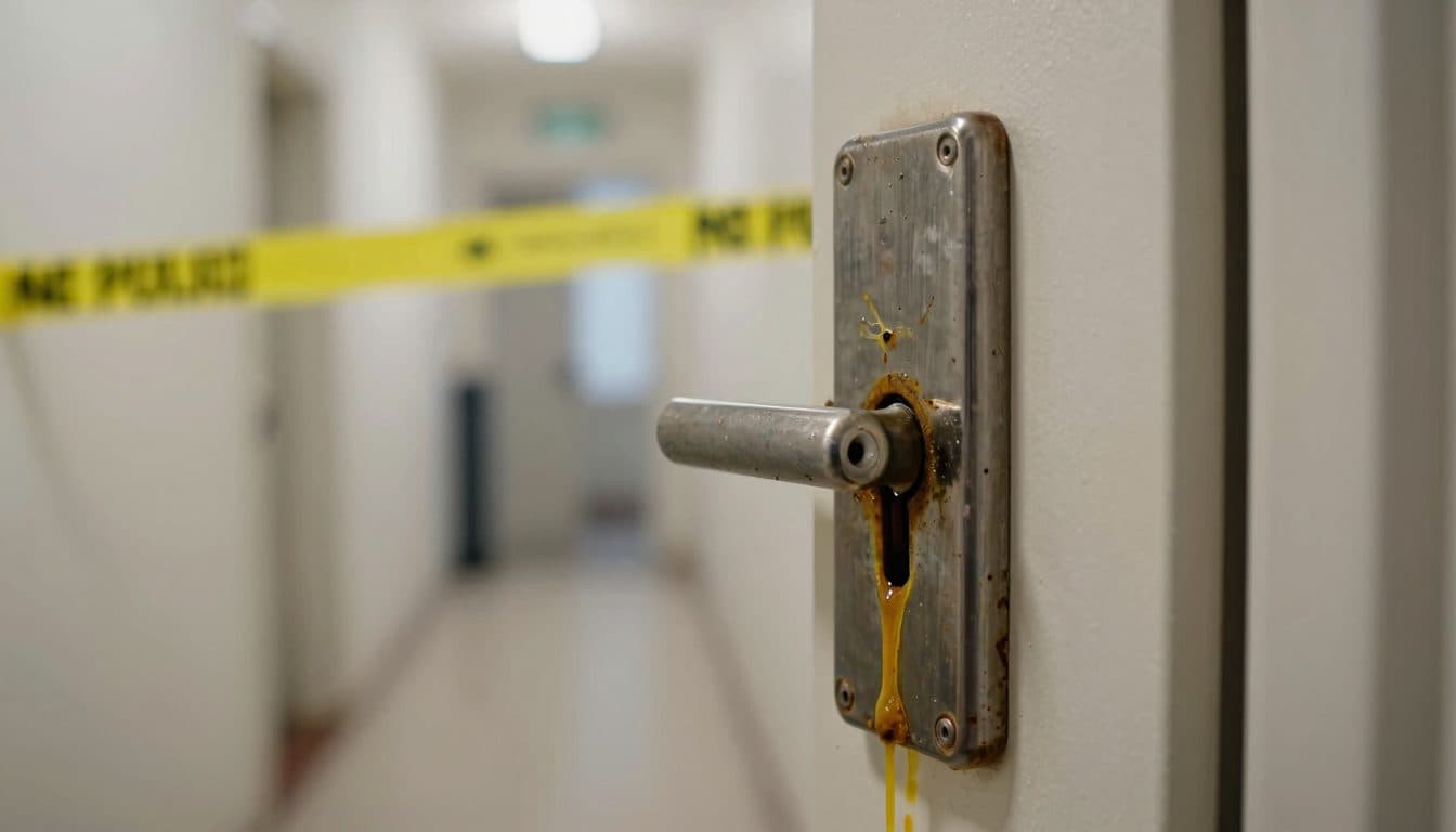 Serie von Säure-Angriffen auf Türschlösser weitet sich in Wien aus – Polizei warnt vor Hautkontakt