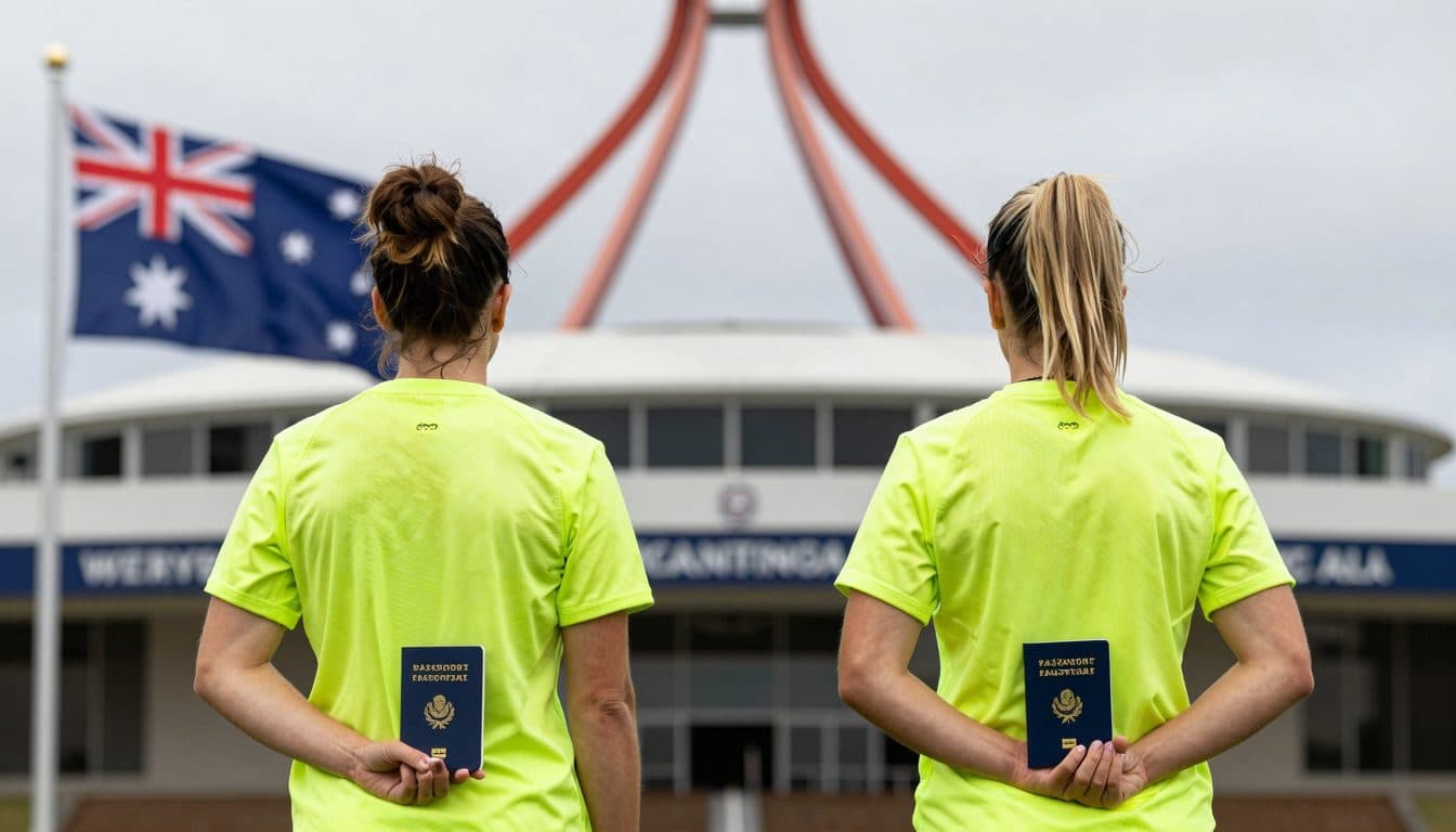 Iranische Fußballerinnen Pasandideh und Ramezanisadeh erhalten australische Staatsbürgerschaft