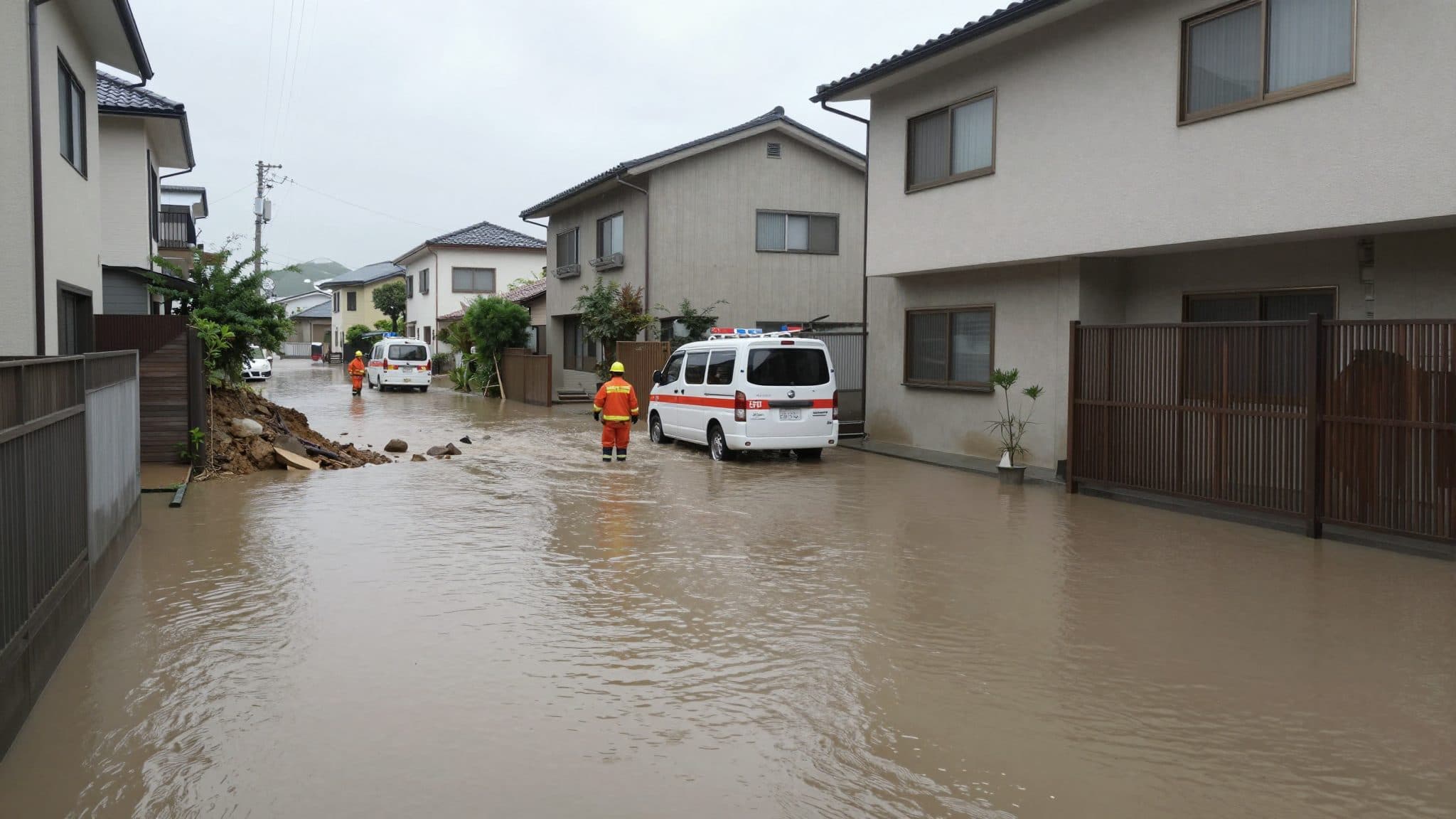 Heftige Unwetter in Japan: Sturzfluten und Erdrutsche fordern eine Tote