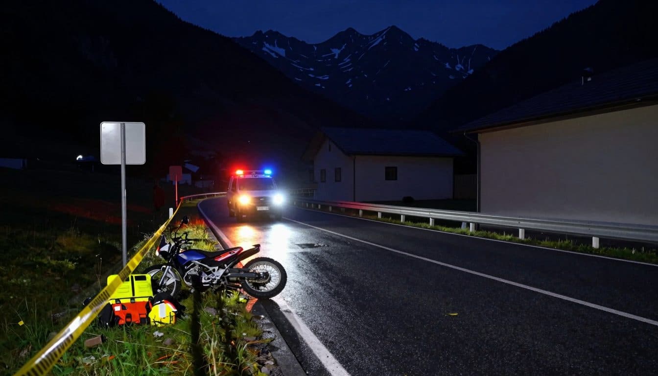 17-Jähriger verunglückt mit Moped im Zillertal und wird schwer verletzt