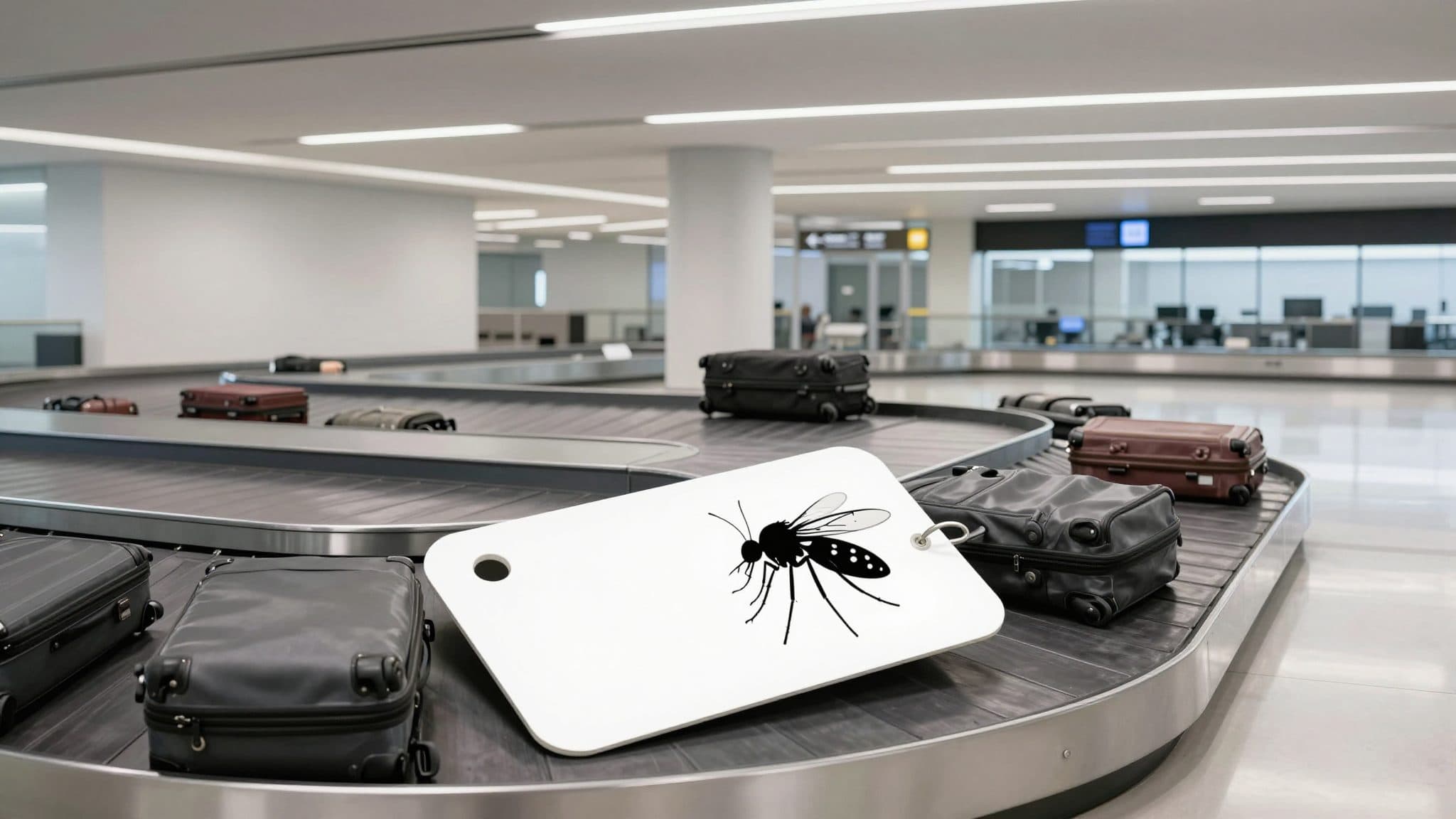 Vier Mitarbeiter am Frankfurter Flughafen mit Malaria infiziert
