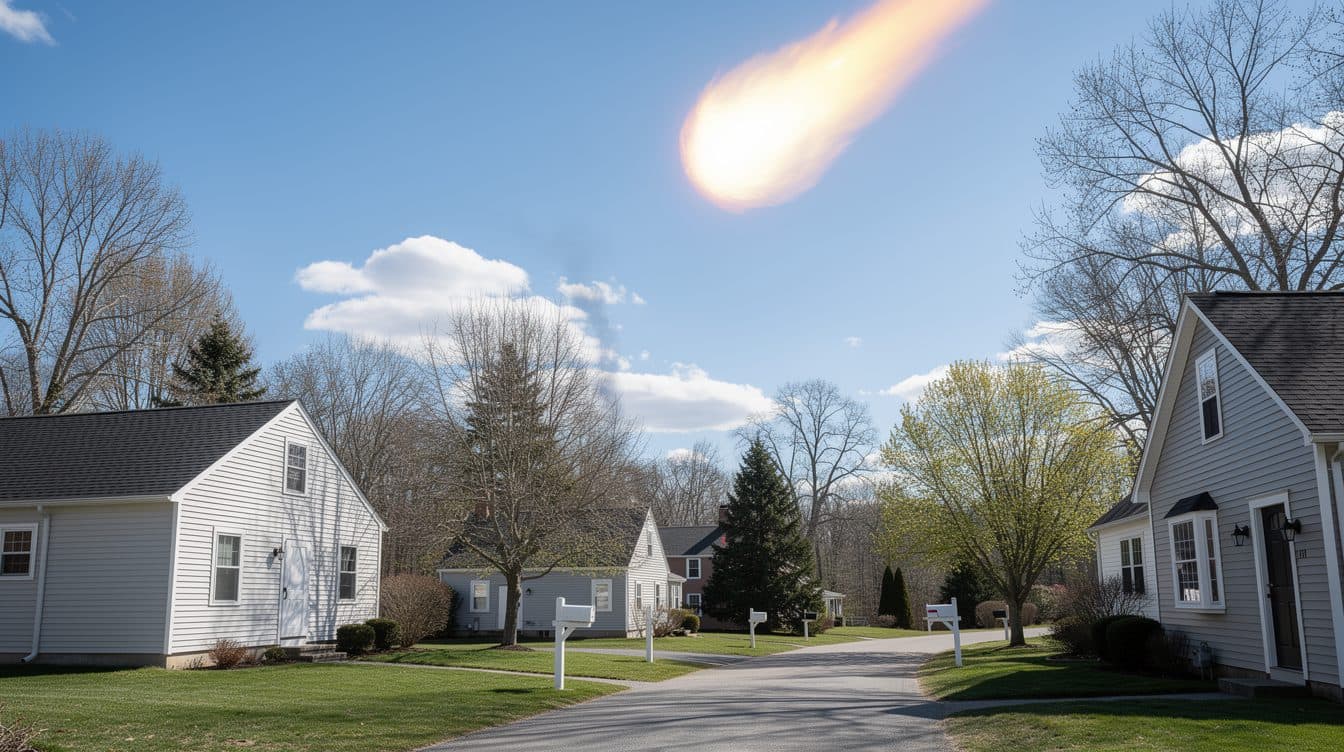 Feuerball über Neuengland: Meteor explodierte mit Wucht von 300 Tonnen TNT