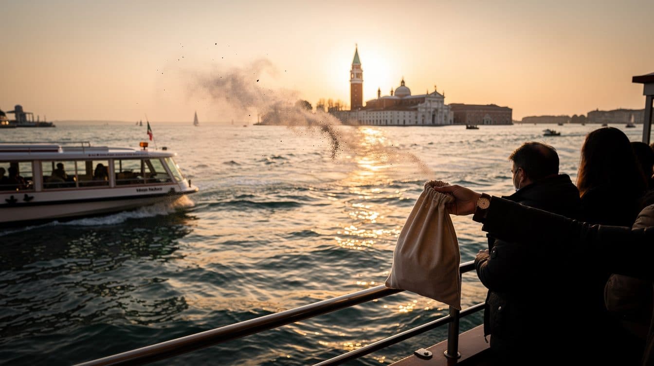 Asche im Markusbecken Venedig: Touristin ermittelt