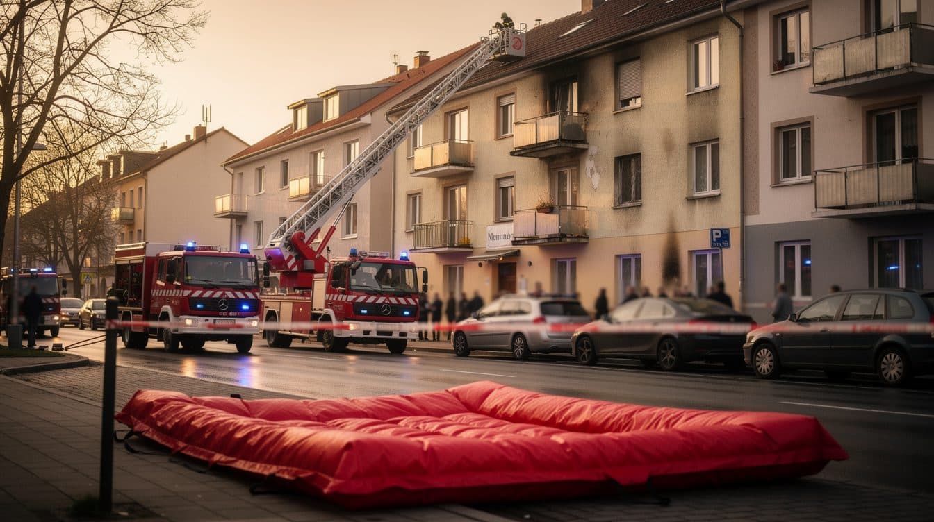 Vierjähriges Kind in Dortmund vom Dach eines Mehrfamilienhauses gerettet