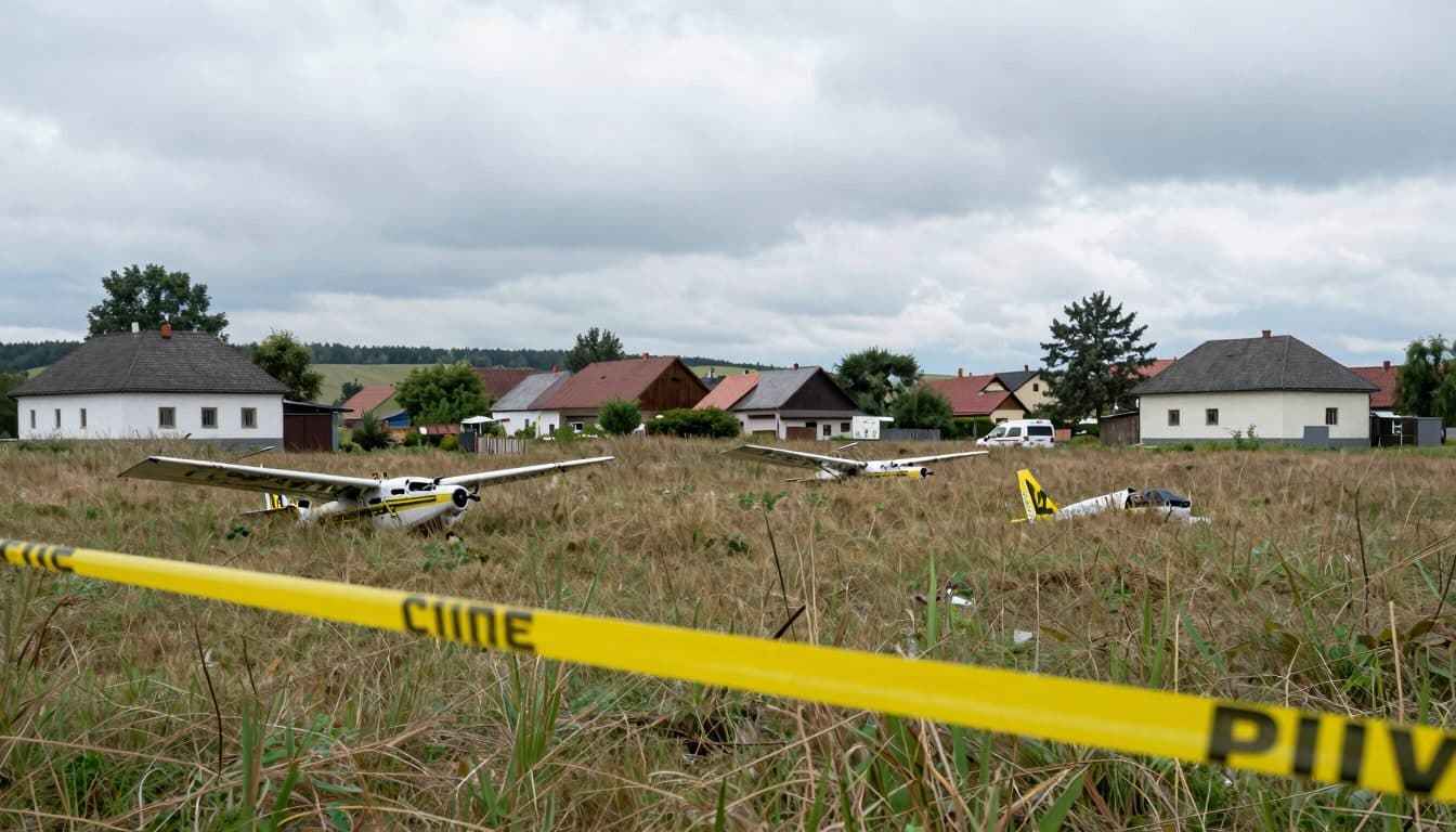 Drei Tote bei Kleinflugzeugabsturz in der Mittelslowakei
