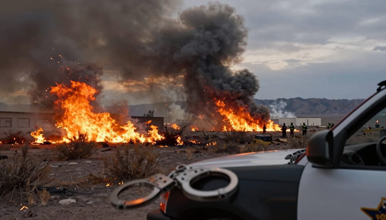 Großbrand an der Grenze zwischen Kalifornien und Nevada: Ermittler nehmen 47-Jährige fest