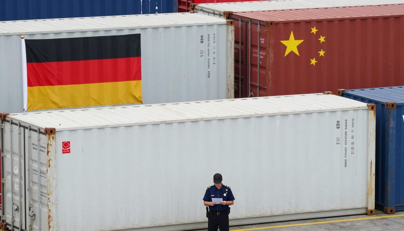Chinas Exporte nach Deutschland wachsen weiter, Importe aus Deutschland sinken