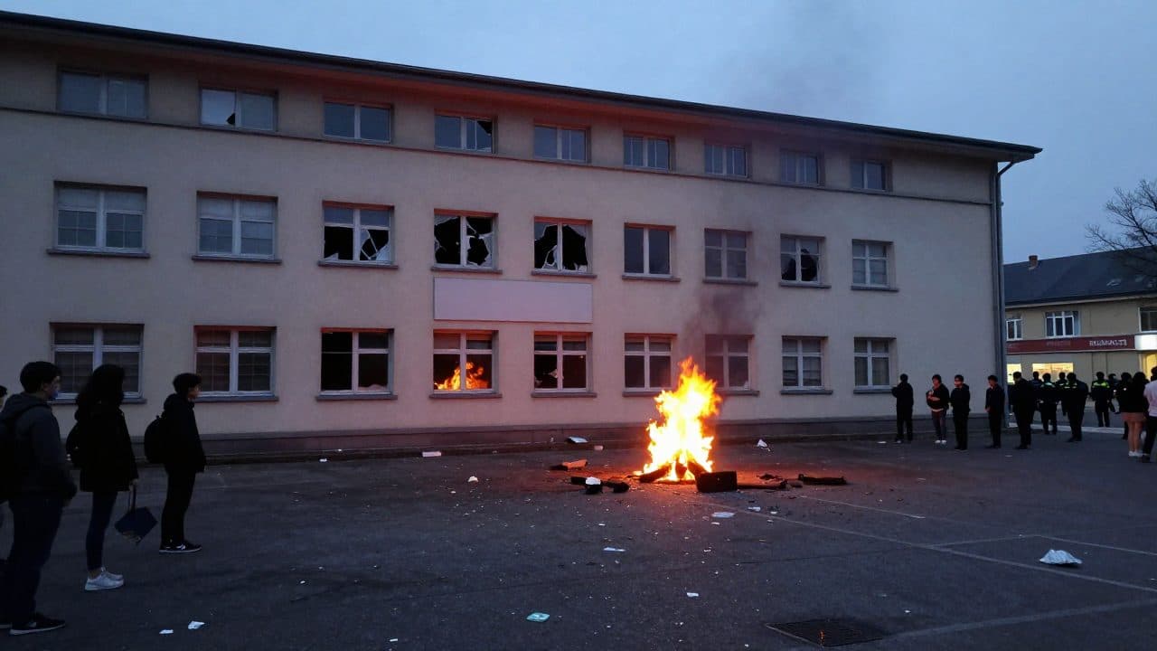 Schülerproteste in Frankreich: Gewalt und Ausschreitungen