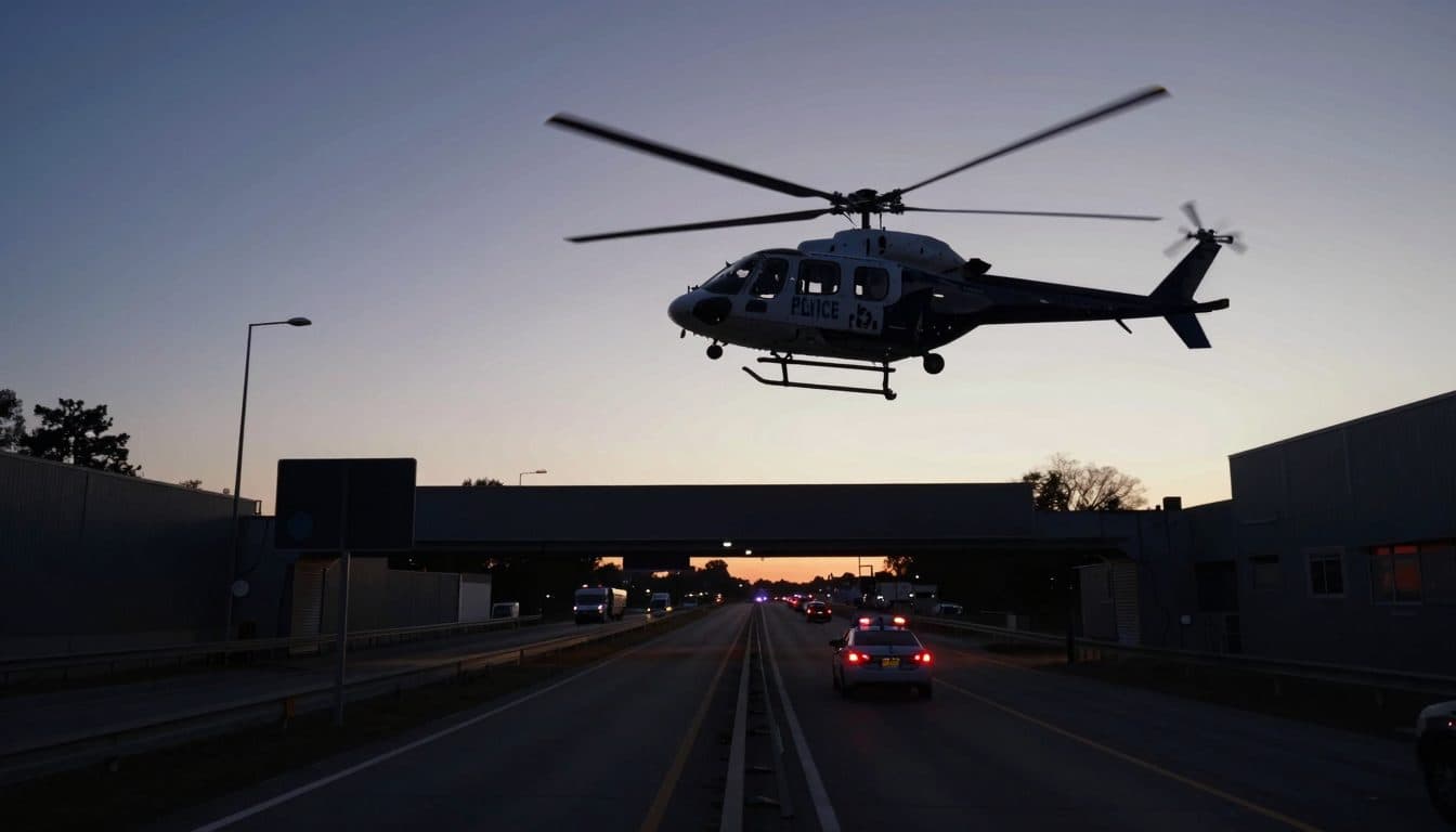 16-Jähriger flieht auf Wiener A23 vor Polizei und entkommt zu Fuß