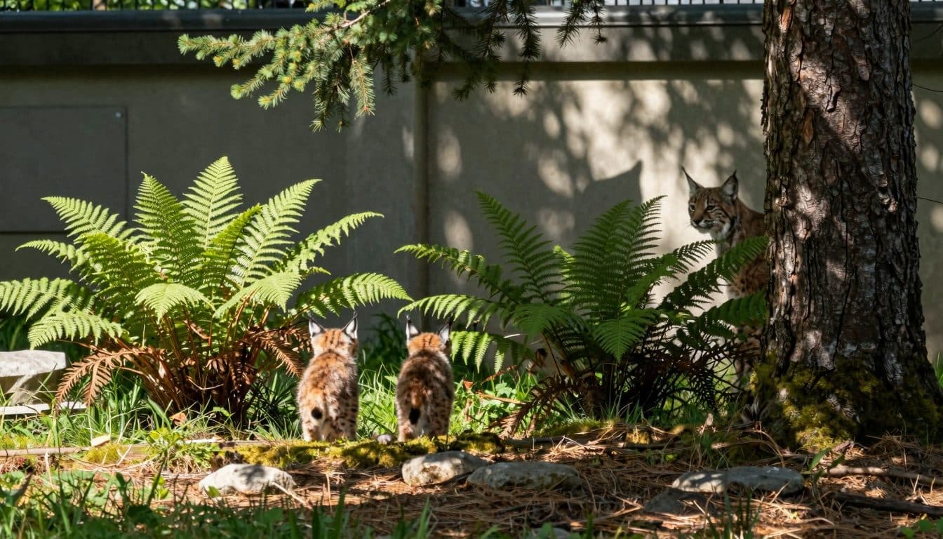 Luchs-Nachwuchs Mautern: Zwillinge im Wilden Berg entdeckt