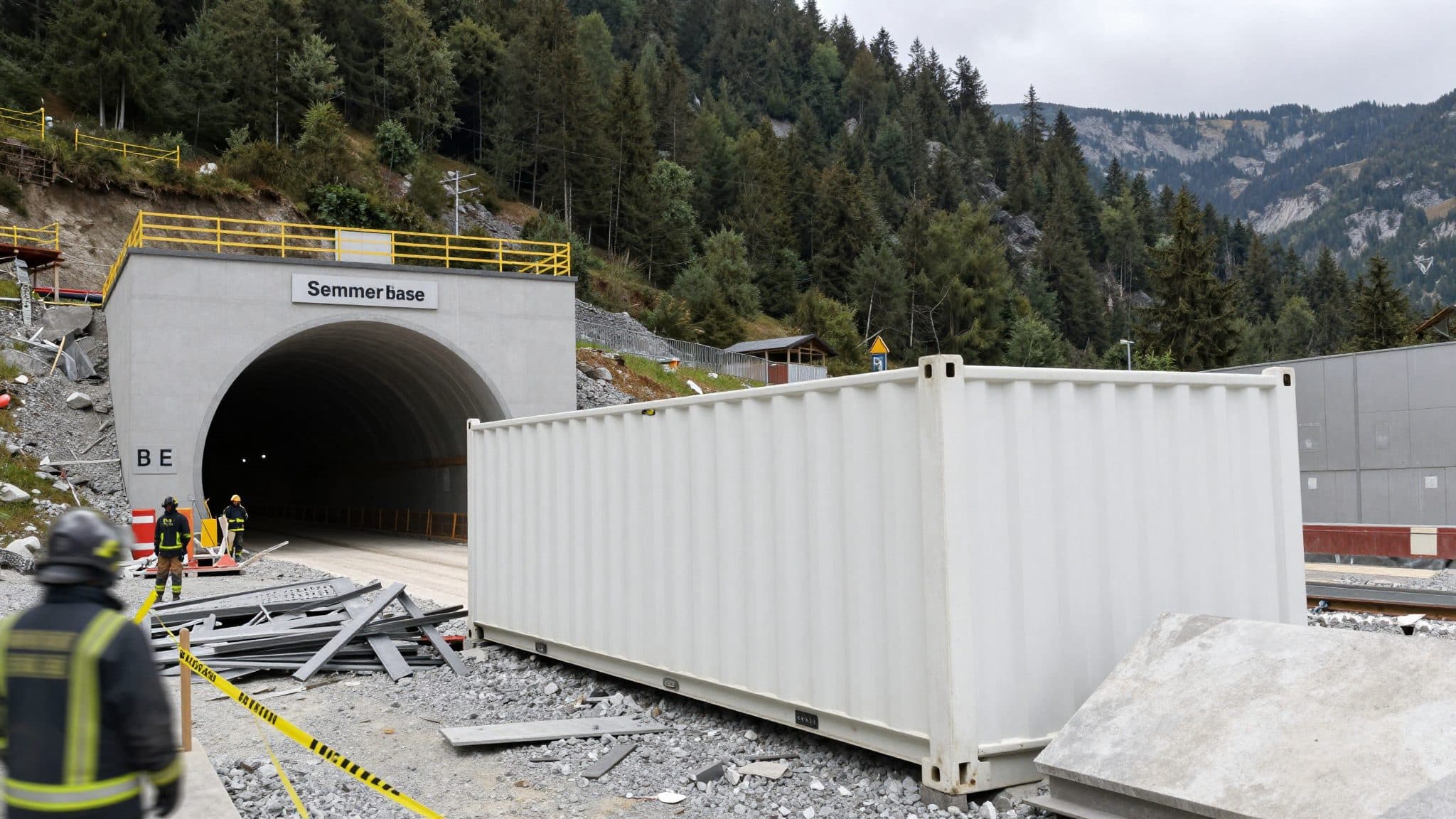 Tödlicher Arbeitsunfall auf Baustelle des Semmering-Basistunnels in Schottwien