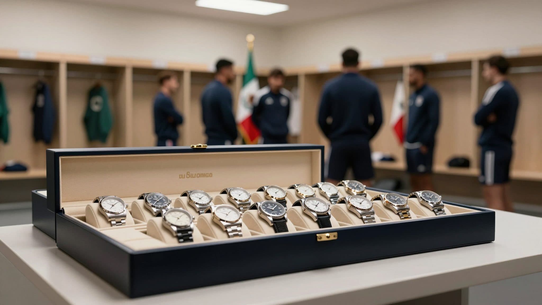 US-Influencer beschenkt mexikanische Fußballmannschaft mit Luxusuhren