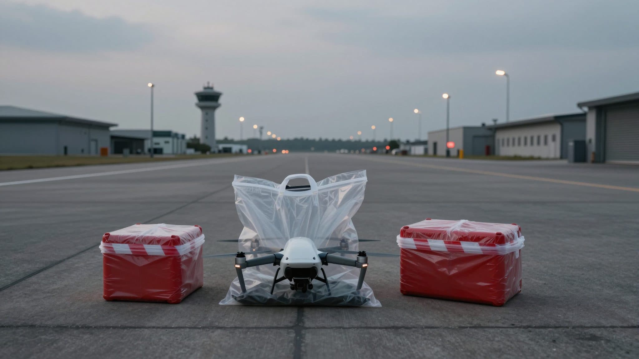 Ermittler finden am Flughafen Leipzig weitere Drohne und Sprengstoff
