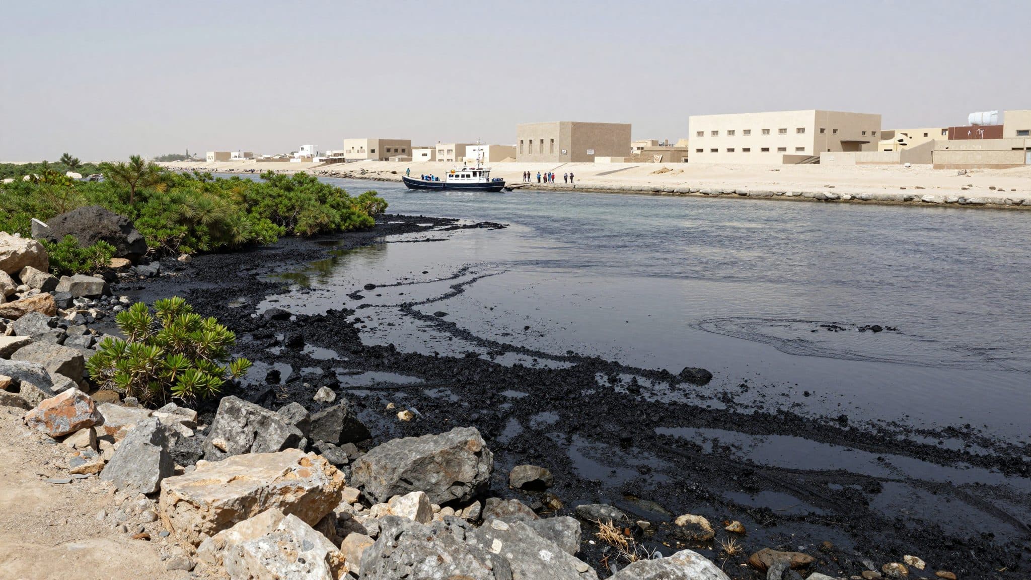 Ölverschmutzung an iranischer Küste: Behörden melden betroffene Flächen in Land und Wasser