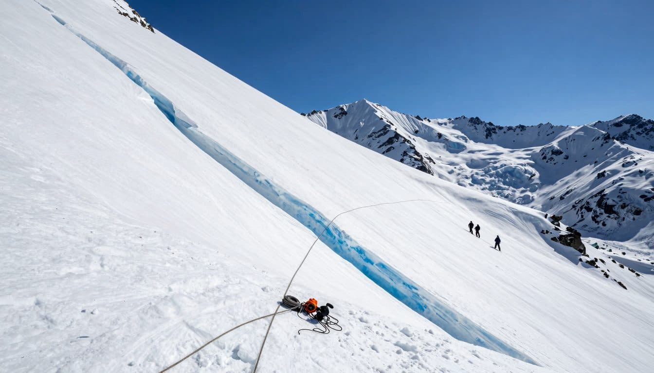 Tödlicher Bergunfall an der Wildspitze: Tschechische Bergsteigerin stürzt 140 Meter in Gletscherspalte