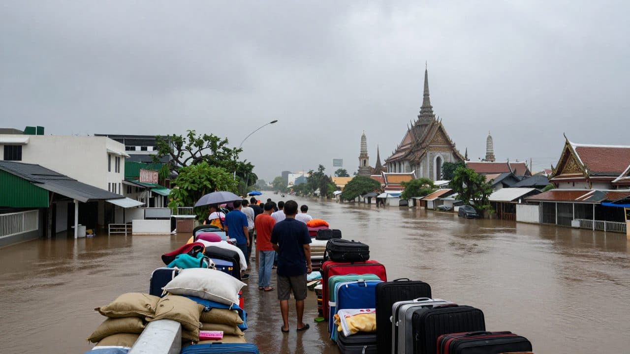 Bangkok Katastrophenfall Überschwemmungen 2026