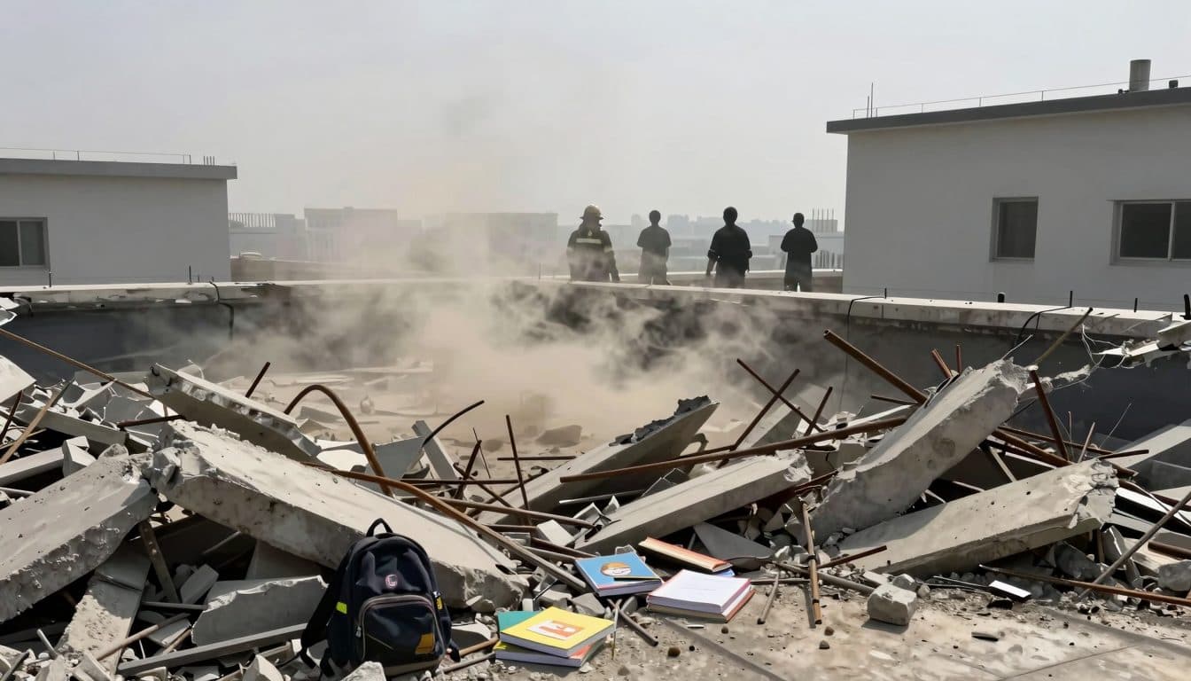 Dacheinsturz in Lahore: 14 Kinder sterben in Nachhilfezentrum
