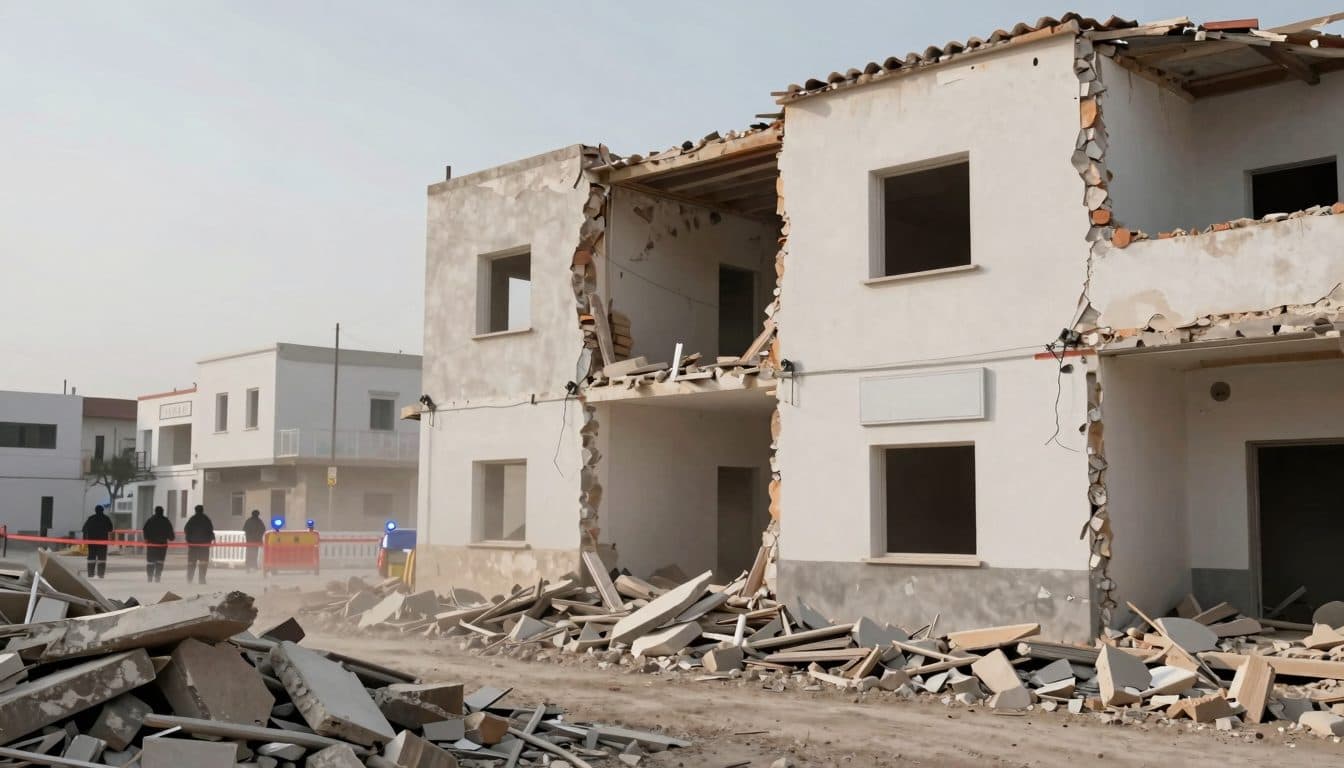 Bauwerk auf Sizilien eingestürzt: mehrere Verletzte in Messina