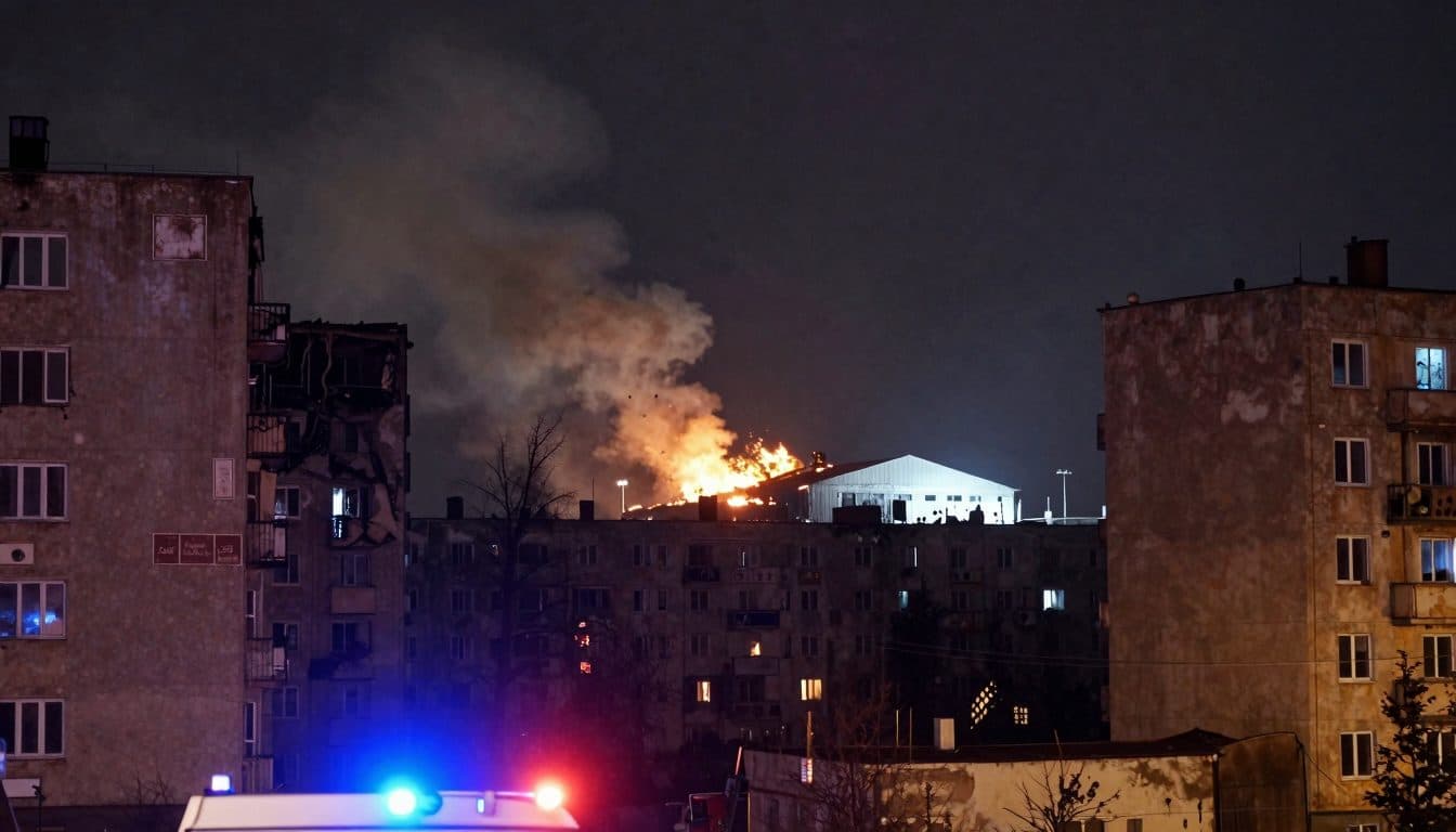 Russische Raketenangriffe auf Kiew: mindestens zwei Tote und sechs Verletzte