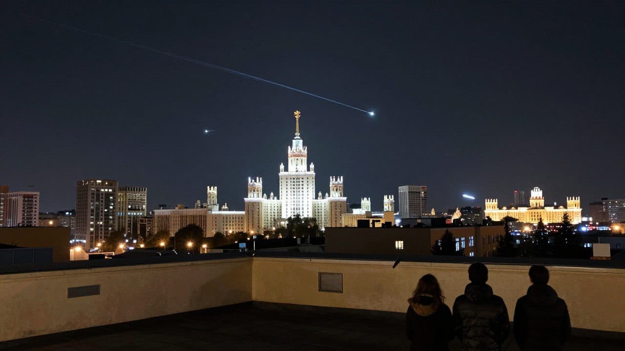Ukraine greift Moskau am Tag der russischen Parlamentswahl mit Drohnenschwarm an